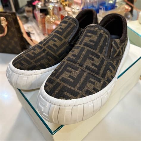 fendi chunky runner shoes|fendi slip on sneakers.